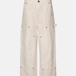 Elwood unisex NEW with tags INDUSTRY PANT in Parchment off white size 26